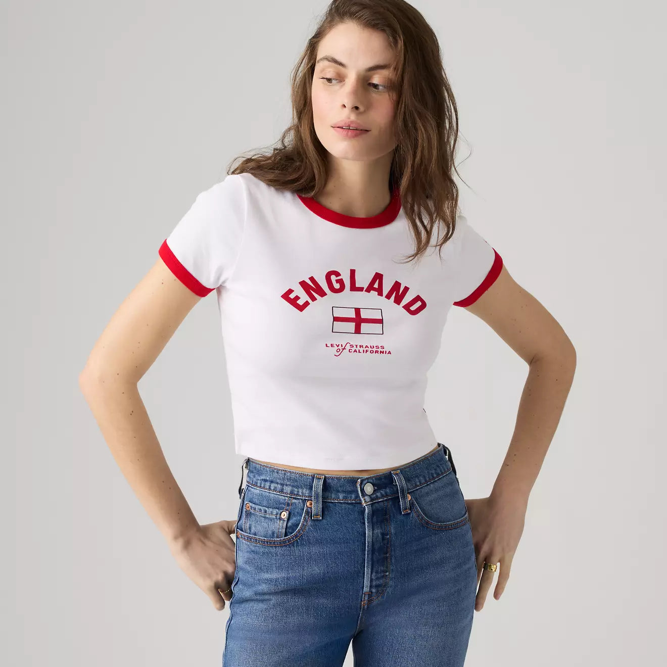 levi's® england women's ringer tee 006GB0004S- Multicolor – Levi's Hong Kong