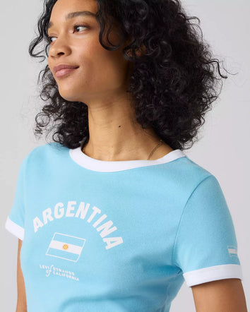 levi's® argentina women's ringer tee 006GB0008XS- Multicolor  – Levi's Hong Kong