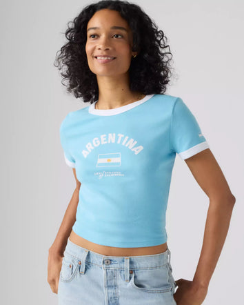 levi's® argentina women's ringer tee 006GB0008XS- Multicolor  – Levi's Hong Kong