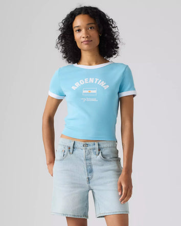 levi's® argentina women's ringer tee 006GB0008XS- Multicolor  – Levi's Hong Kong