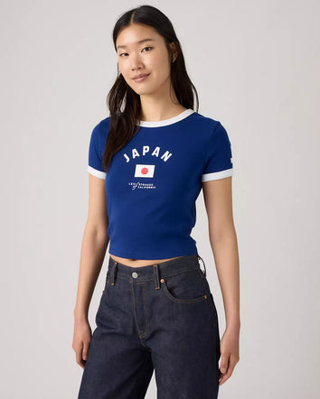 levi's® japan women's ringer tee 006GB0012S- Multicolor  – Levi's Hong Kong