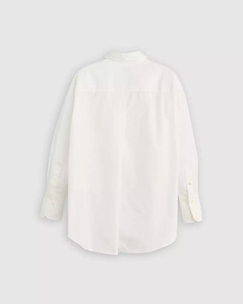 levi's® blue tab™ 梭織鈕扣襯衫 | 女裝 006UD0002XS- White  – Levi's 香港