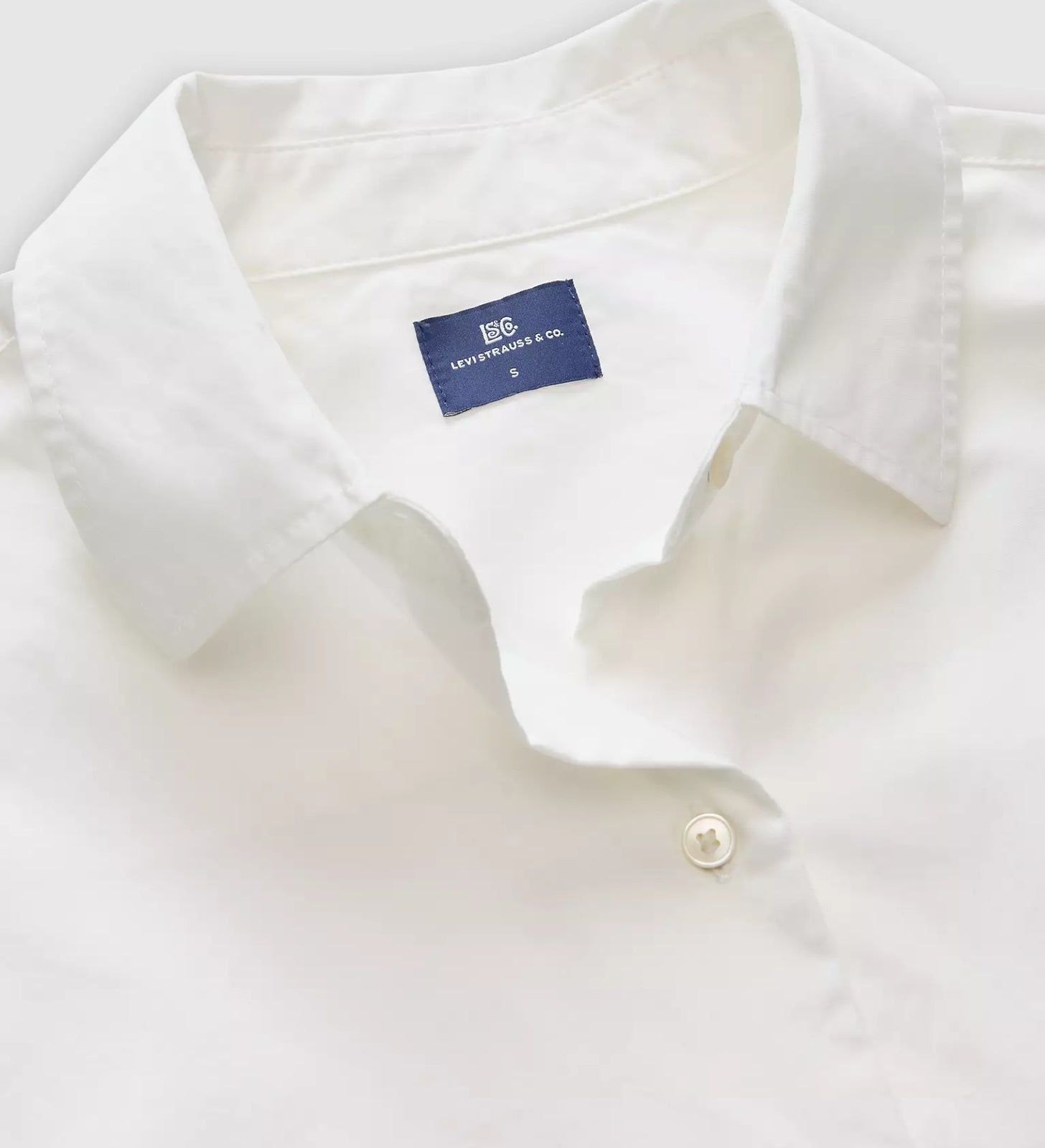 levi's® blue tab™ 梭織鈕扣襯衫 | 女裝 006UD0002XS- White – Levi's 香港