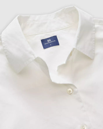 levi's® blue tab™ 梭織鈕扣襯衫 | 女裝 006UD0002XS- White  – Levi's 香港