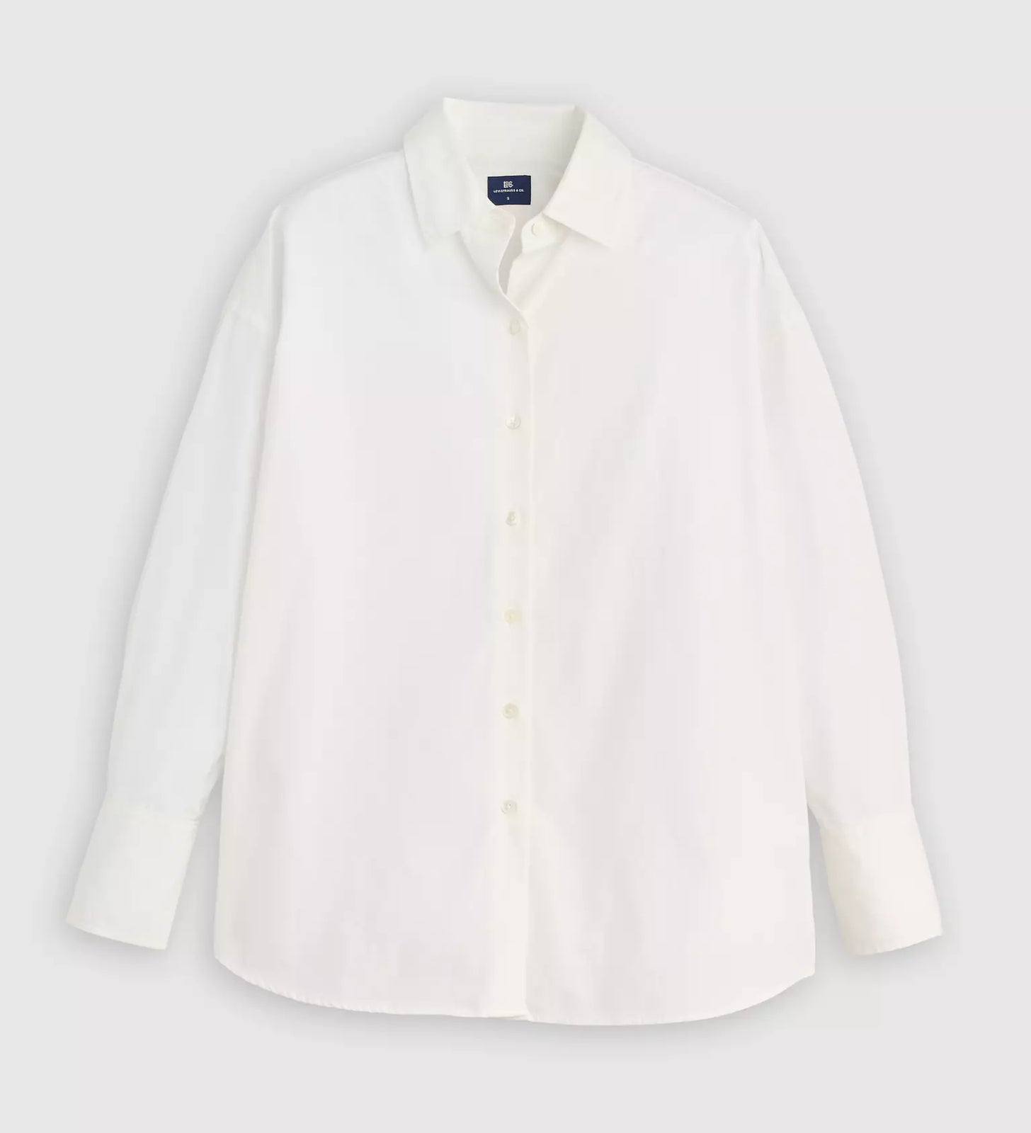 levi's® blue tab™ 梭織鈕扣襯衫 | 女裝 006UD0002XS- White – Levi's 香港