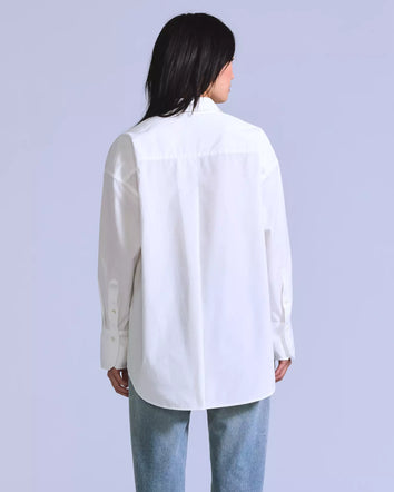 levi's® blue tab™ 梭織鈕扣襯衫 | 女裝 006UD0002XS- White  – Levi's 香港