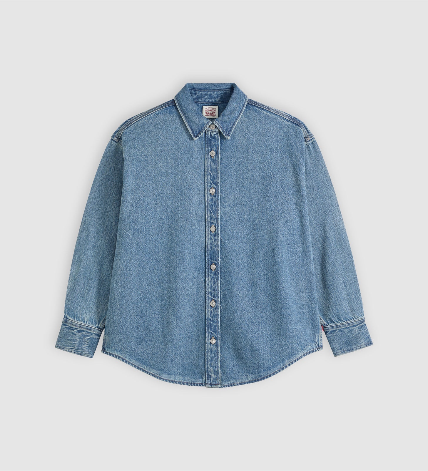 levi's® jordan 牛仔襯衫 | 女裝 007WZ0011XS- Blue – Levi's 香港
