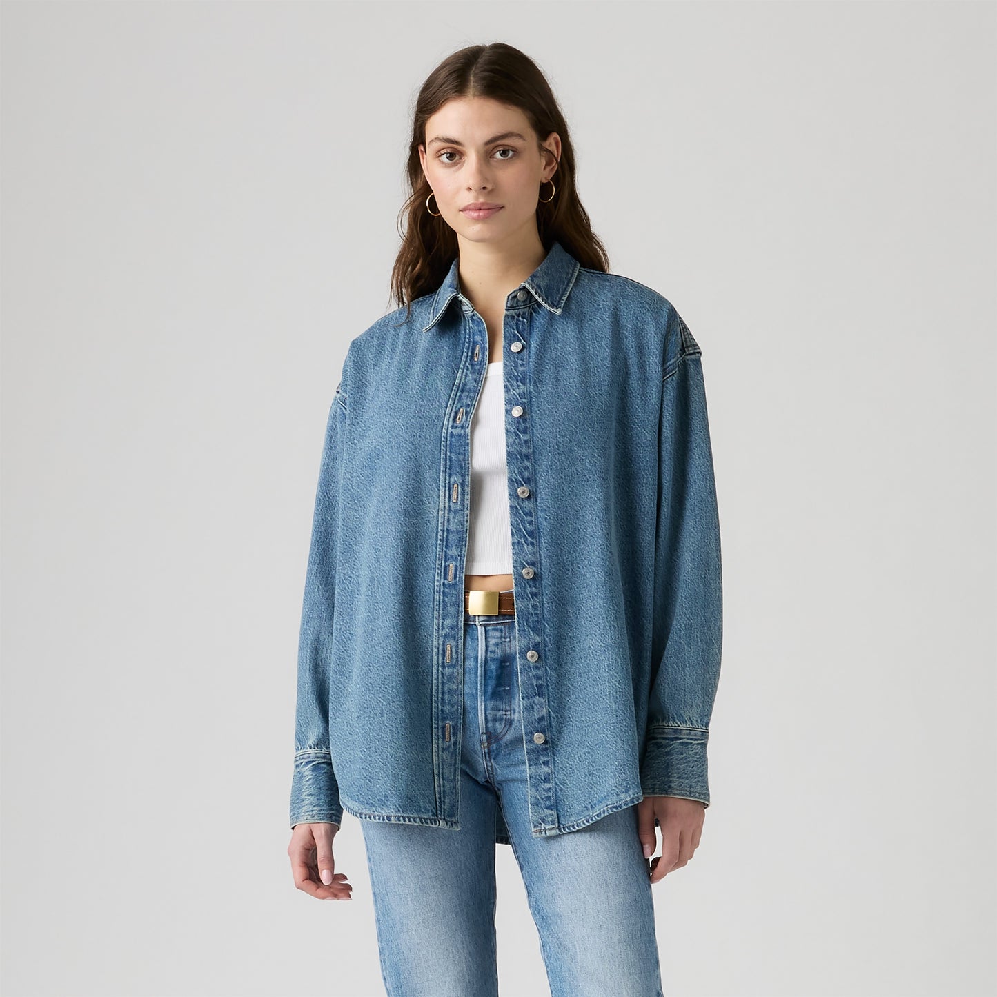 Levi's® Jordan 牛仔襯衫 | 女裝