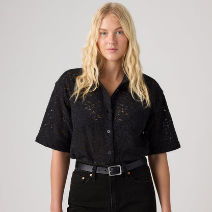 Levi's® Women's Harlie Short-Sleeve Lace Shirt