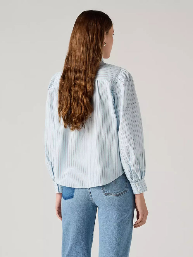 levi's® women's judice western shirt 007XN0002XS- Blue  – Levi's Hong Kong