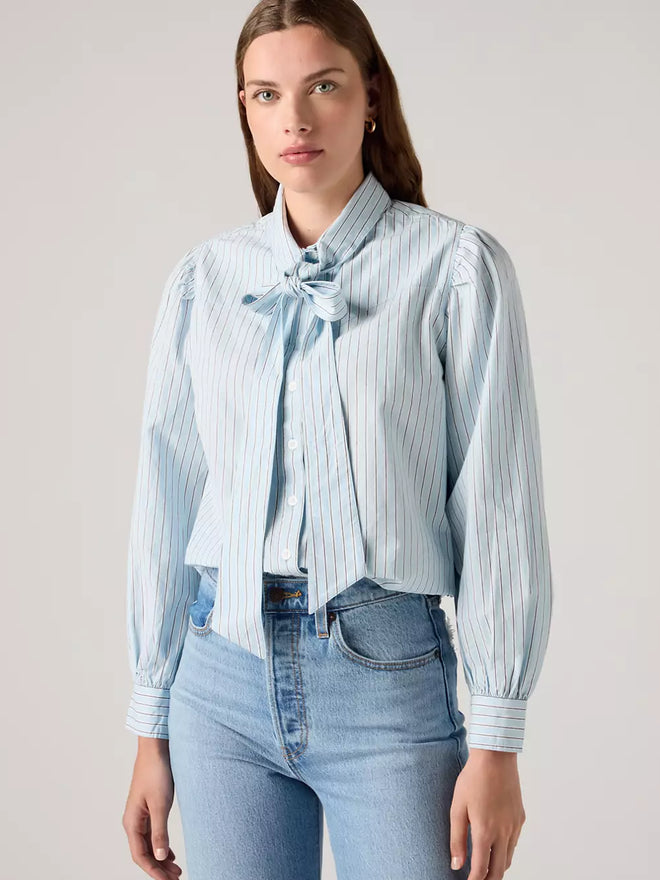 levi's® judice 西部襯衫 | 女裝 007XN0002XS- Blue  – Levi's 香港