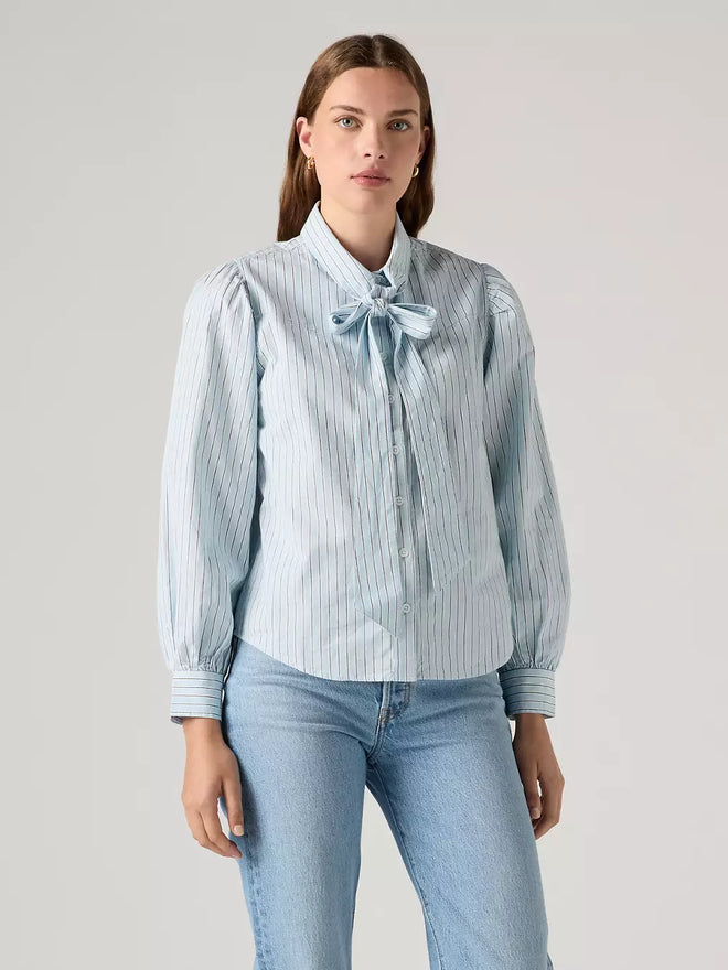 levi's® women's judice western shirt 007XN0002XS- Blue  – Levi's Hong Kong