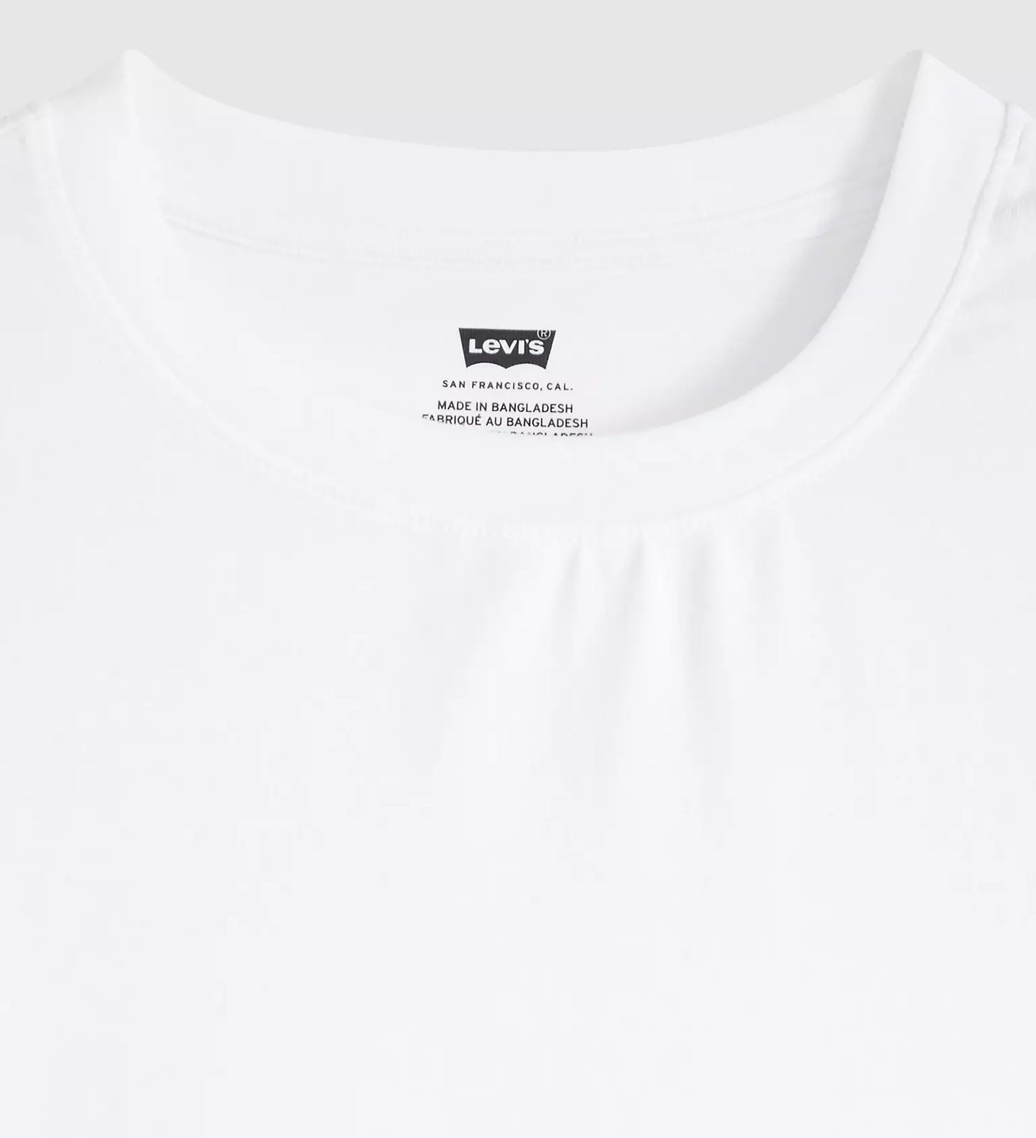 levi's® essential baby tee 基本款修身 t 恤 | 女裝   0085R0000XS- White – Levi's 香港