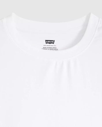 levi's® women's essential baby tee 0085R0000XS- White  – Levi's Hong Kong
