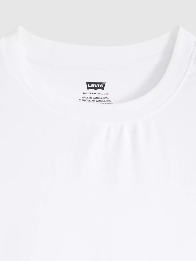 levi's® essential baby tee 基本款修身 t 恤 | 女裝   0085R0000XS- White  – Levi's 香港