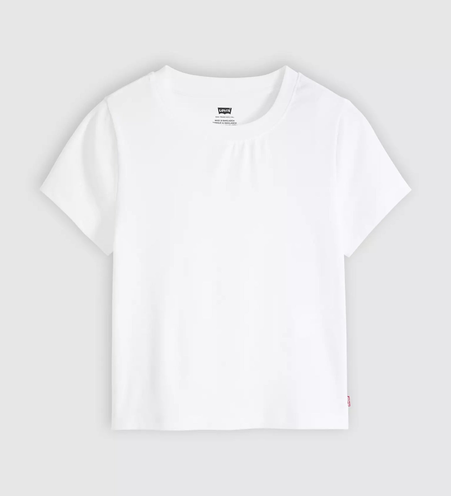 levi's® essential baby tee 基本款修身 t 恤 | 女裝   0085R0000XS- White – Levi's 香港