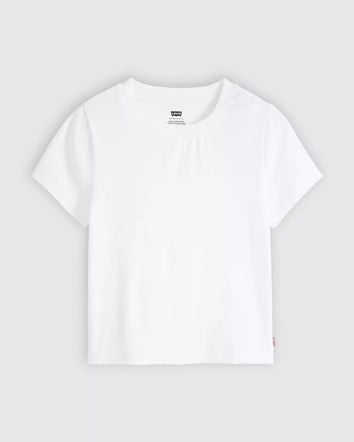 levi's® women's essential baby tee 0085R0000XS- White  – Levi's Hong Kong