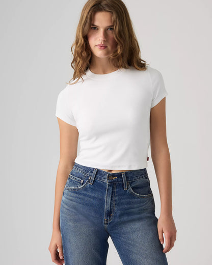 Levi's® Essential Baby Tee 基本款修身 T 恤 | 女裝  