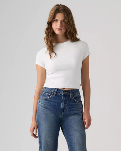 Levi's® Essential Baby Tee 基本款修身 T 恤 | 女裝  