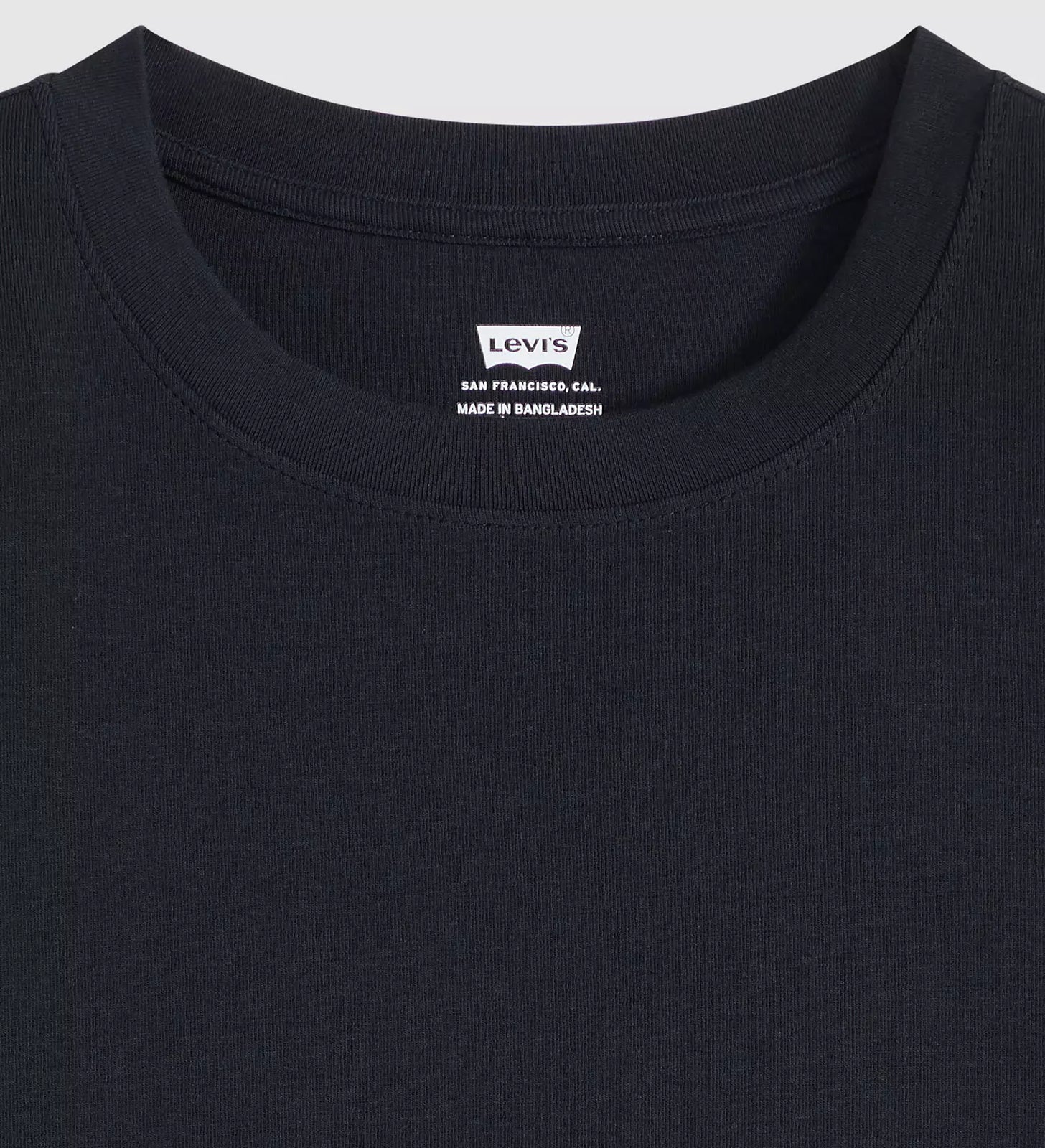 levi's® essential baby tee 基本款修身 t 恤 | 女裝   0085R0001XS- Black – Levi's 香港