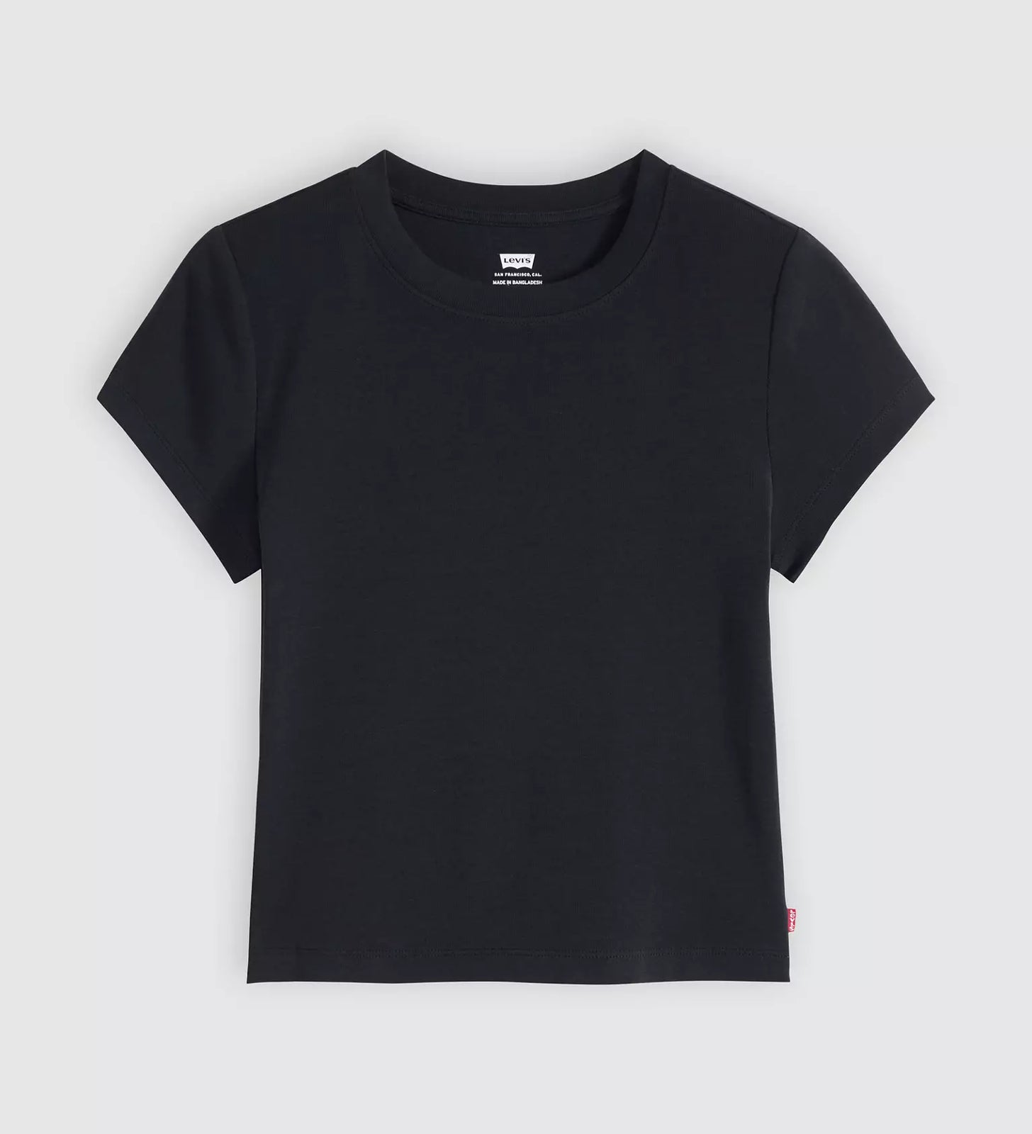 levi's® essential baby tee 基本款修身 t 恤 | 女裝   0085R0001XS- Black – Levi's 香港