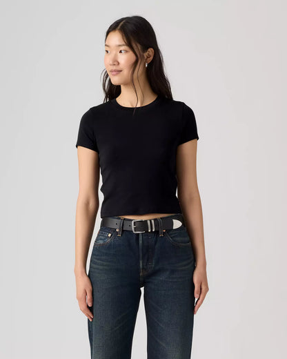 Levi's® Essential Baby Tee 基本款修身 T 恤 | 女裝  