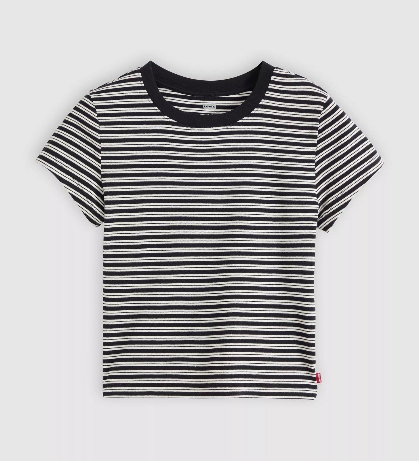 rosé朴彩英同款 levi's® essential baby t 恤 | 女裝 0085R0020XS- Black – Levi's 香港