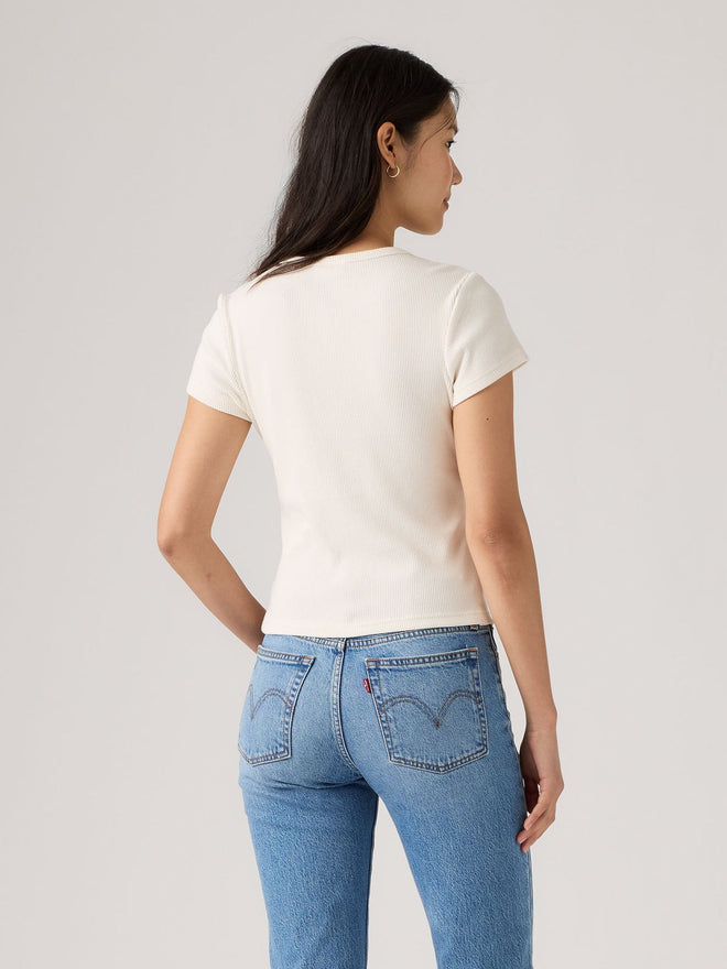 levi's® rory button-through 鈕扣襯衫 | 女裝   0086M0001XS- White  – Levi's 香港