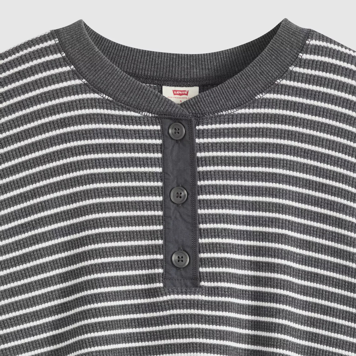 Levi's® Dry Goods 寬鬆長袖亨利領上衣 | 女裝