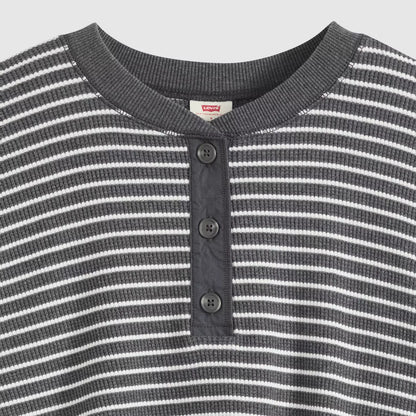 Levi's® Dry Goods 寬鬆長袖亨利領上衣 | 女裝