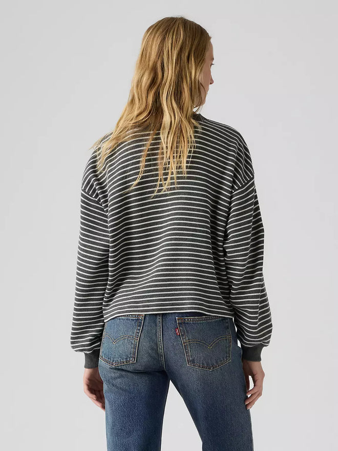 levi's® women's dry goods relaxed long-sleeve henley 0087F0008XS- Multicolor  – Levi's Hong Kong