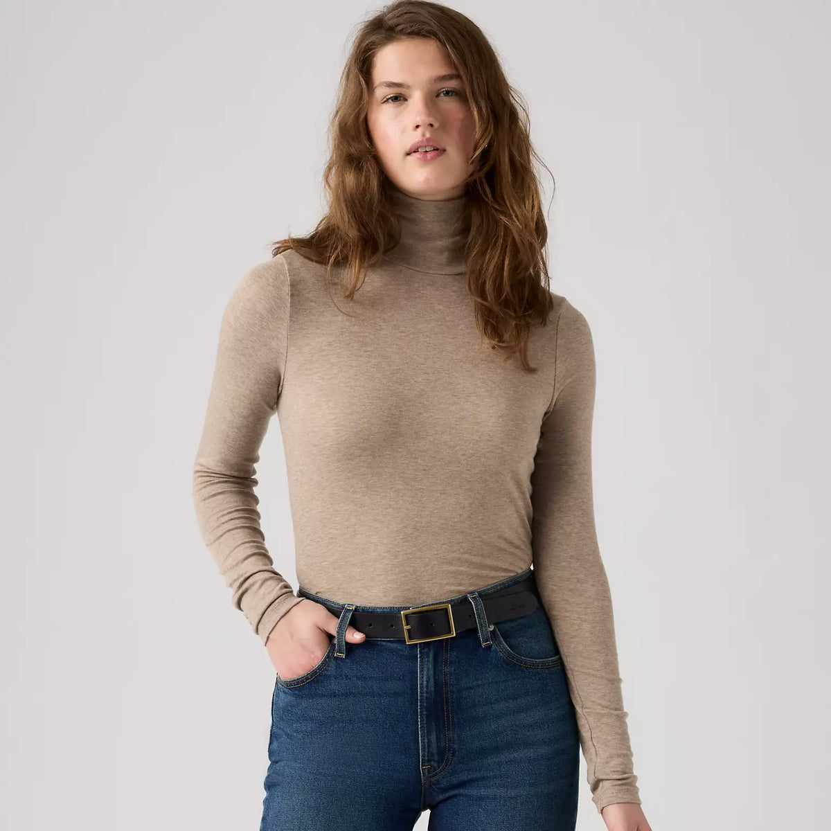 Levi's® Women's Mia Long-Sleeve Layering Turtleneck