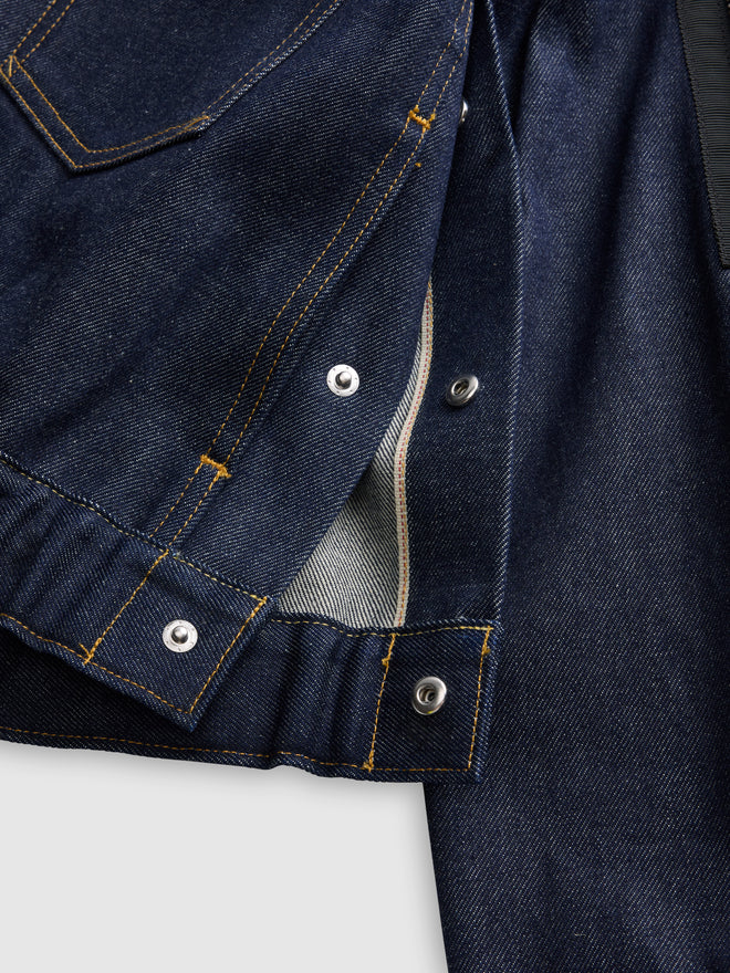 levi’s® x sacai women's blouson 外套 008BN0001XS- Dark Indigo  – Levi's 香港