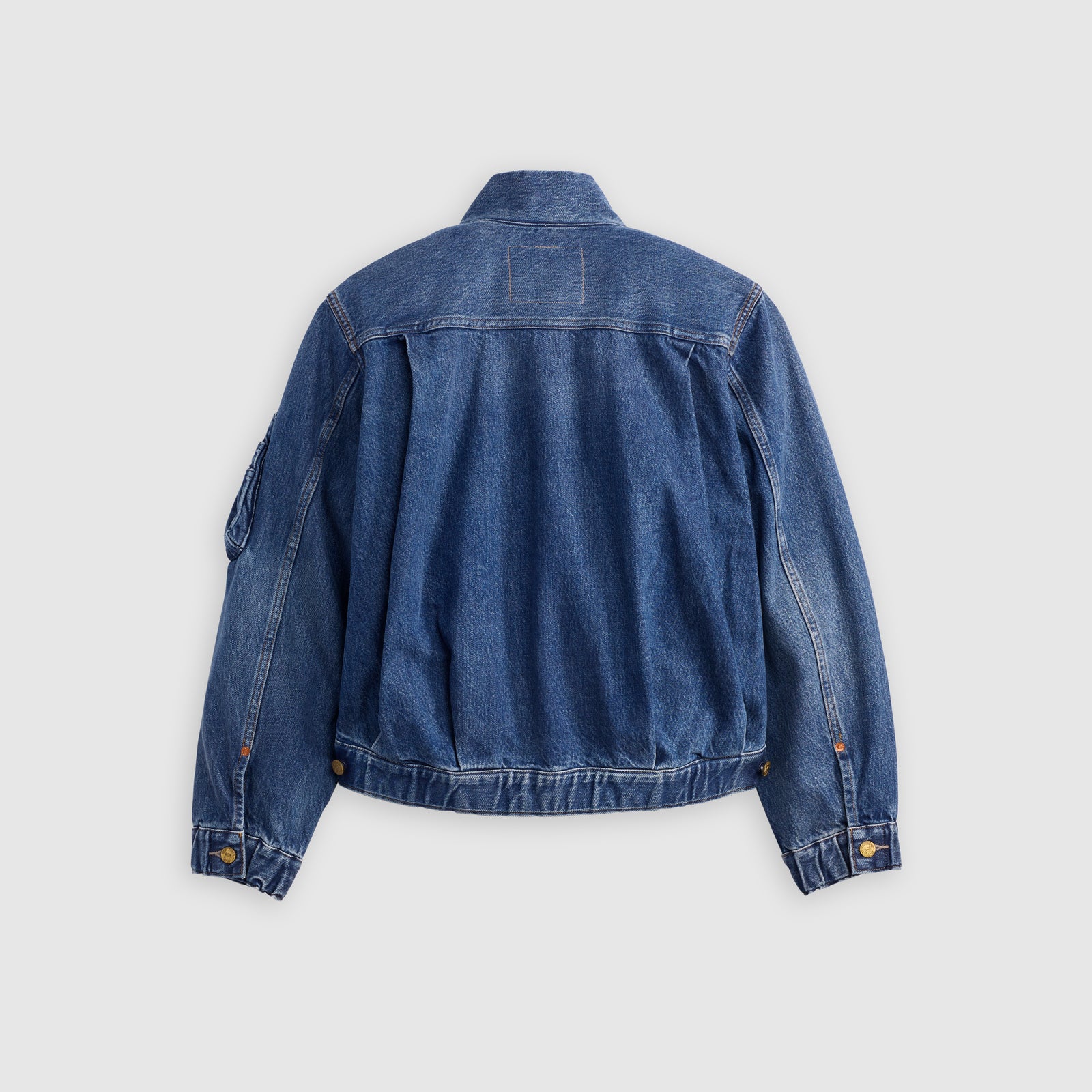 levi’s® x sacai women's blouson 外套 008BN0002XS- Medium Indigo – Levi's 香港