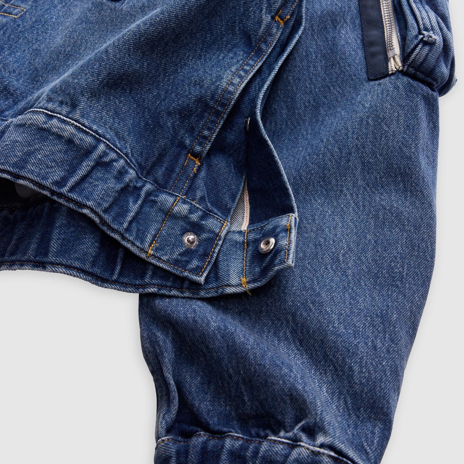 levi’s® x sacai women's blouson 外套 008BN0002XS- Medium Indigo – Levi's 香港