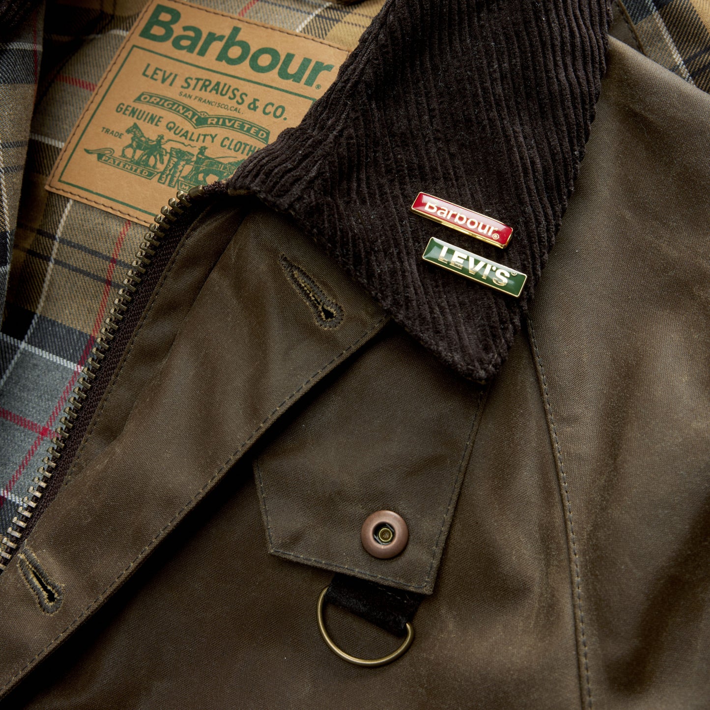 Levi's® x Barbour Spey Waxed Jacket
