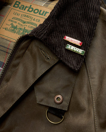 levi's® x barbour spey waxed jacket 008GK0005XL- Tobacco  – Levi's Hong Kong