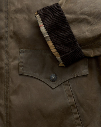 levi's® x barbour spey waxed jacket 008GK0005XL- Tobacco  – Levi's Hong Kong