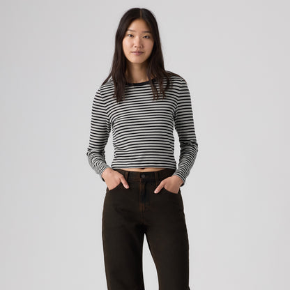 ROSÉ朴彩英同款 Levi's® Essential Baby 長袖 T 恤 | 女裝