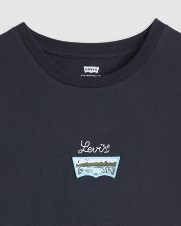 levi’s®  perfect t-shirt | 女裝 - blue | levi's hk 173693156XS- Blue  – Levi's 香港