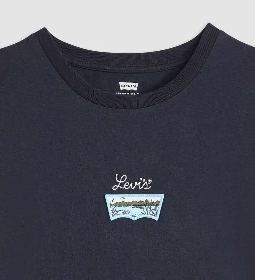 levi's® women's perfect t-shirt 173693156XS- Blue – Levi's Hong Kong