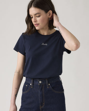 levi’s®  perfect t-shirt | 女裝 - blue | levi's hk 173693156XS- Blue  – Levi's 香港