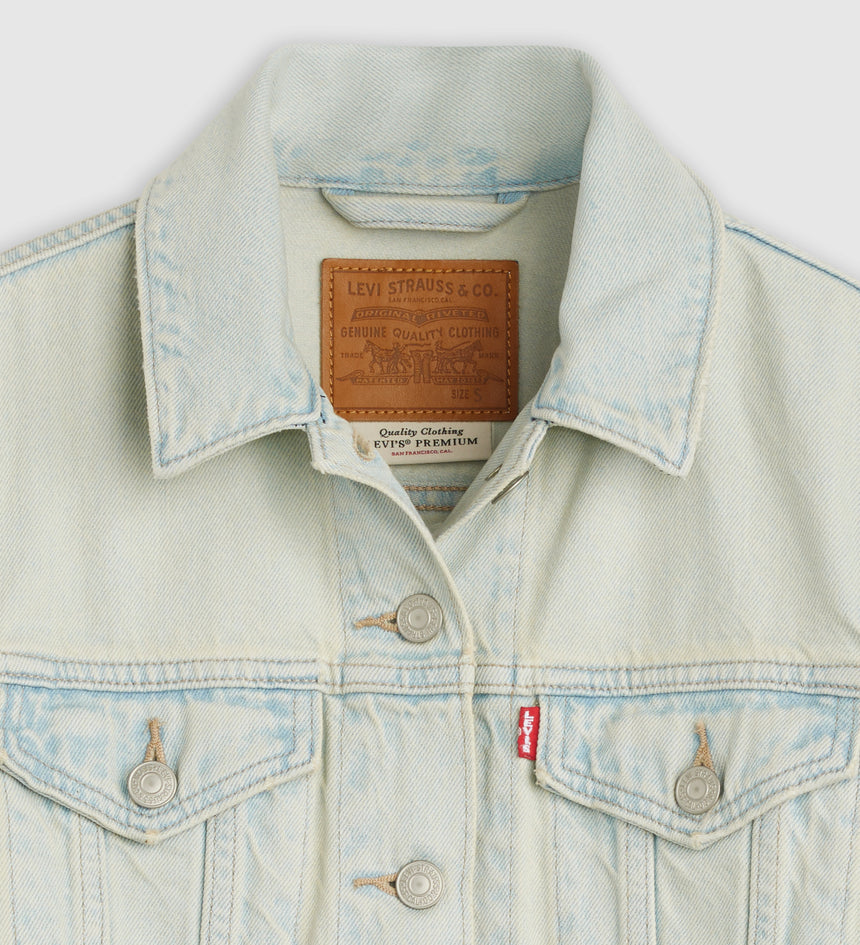 levi's® 經典牛仔外套 | 女裝 299450242S- Medium Indigo – Levi's 香港