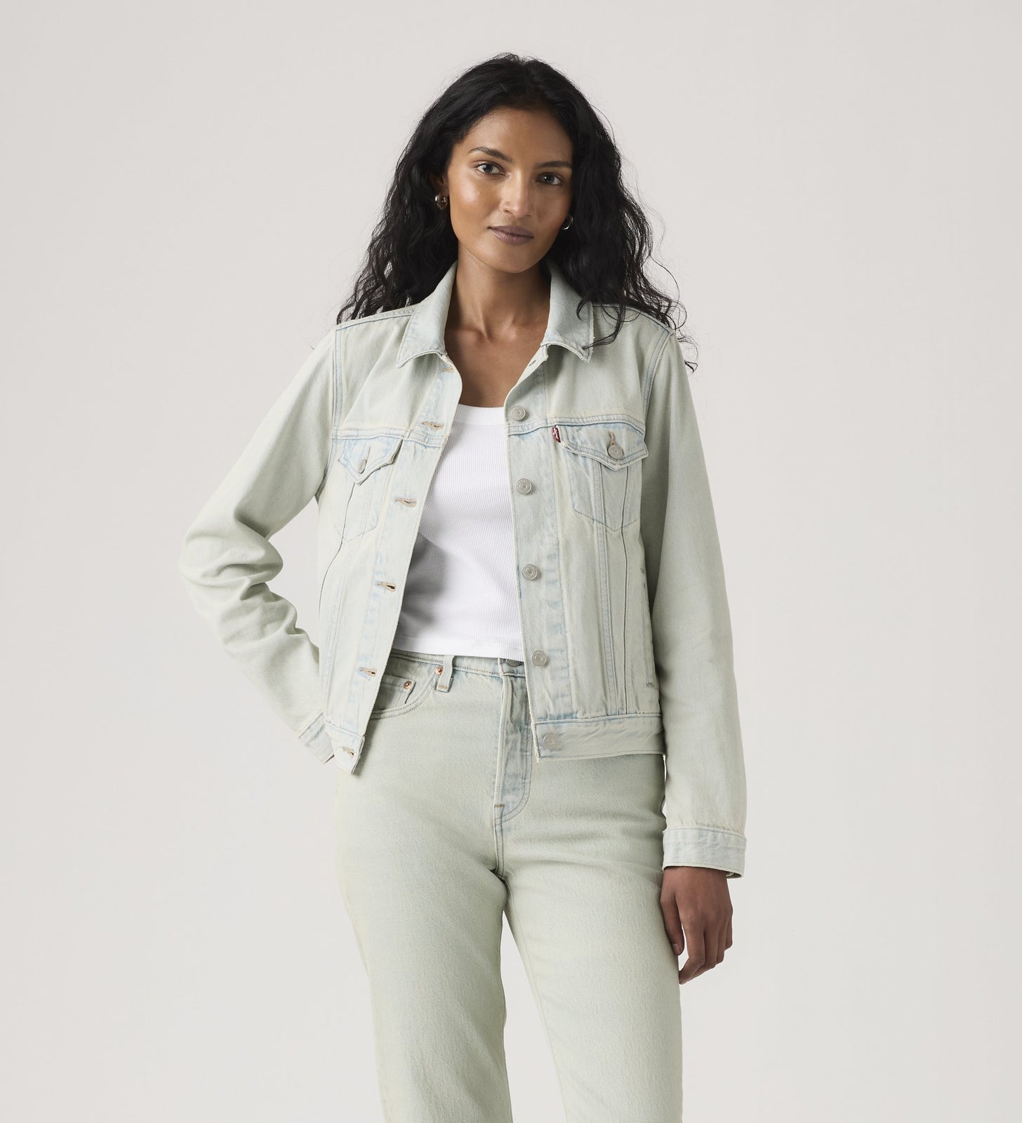 levi's® 經典牛仔外套 | 女裝 299450242S- Medium Indigo – Levi's 香港