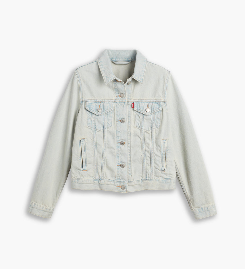 levi's® 經典牛仔外套 | 女裝 299450242S- Medium Indigo – Levi's 香港