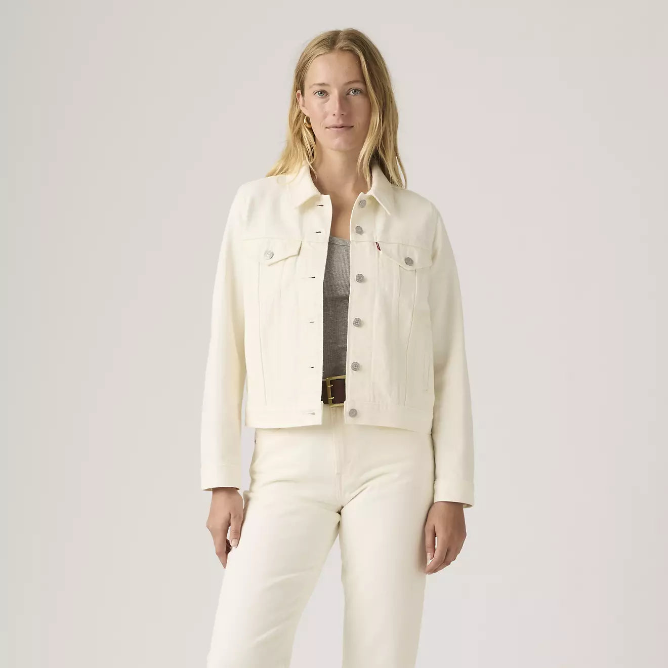 levi’s® women's original trucker jacket 299450247S- Neutral – Levi's Hong Kong
