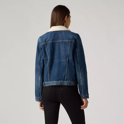 Levi's® Original Sherpa Trucker 原版羊毛外套 | 女裝  