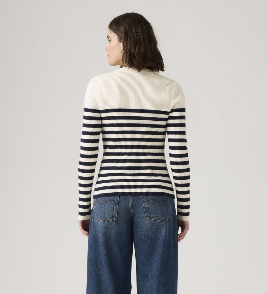 levi's® 羅紋圓領毛衣 | 女裝 - multicolor | levi's hk A07190036XS- Multicolor – Levi's 香港