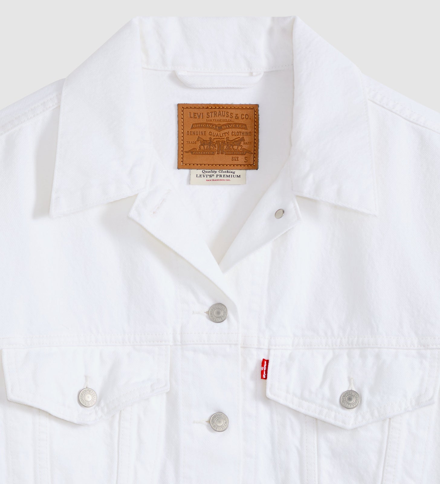levi's® '90s trucker 卡車司機外套 | 女裝 A17430177XXS- White – Levi's 香港