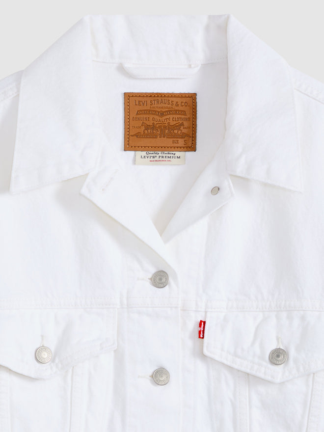 levi's® women's '90s trucker jacket A17430177XXS- White  – Levi's Hong Kong